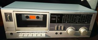 Vintage Sanyo Stereo Dolby Cassette Deck Tape Player Model Rd7
