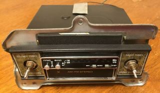 Vintage Sears Roebuck 8 - Track Am/fm Car Stereo Radio 564.  50491 Gm Ford Chevy