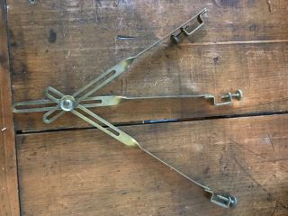 Antique Eastman Brass Tripod Brace For Use With Wooden Folmer & Schwing Tripods