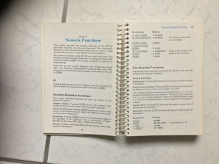 Hewlett Packard HP - 15C Owner’s Handbook - vintage 1985 3