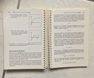 Hewlett Packard HP - 15C Owner’s Handbook - vintage 1985 8