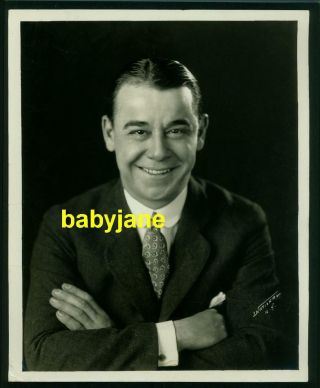 Johnny Hines Vintage 8x10 Photo Handsome Portrait By I National Of York