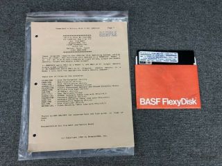 Powersoft Utility Disk 2 For Ldos Software For Trs - 80 Model I/iii Microcomputer
