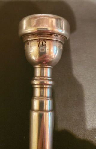 Vintage Mt Vernon Bach Trumpet Mouthpiece - 7c