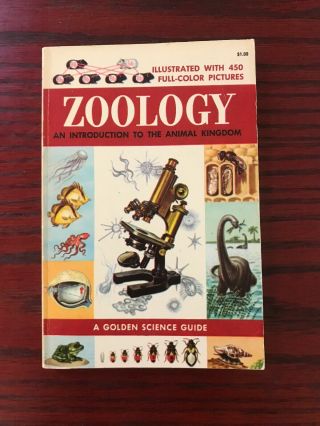 Zoology: An Introduction To The Animal Kingdom - A Golden Science Guide1958