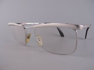 Vintage Rodenstock 1/20 12k White Gold Filled Eyeglasses Size 54 - 18 140 Germany