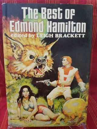 The Best Of Edmond Hamilton Edited By Leigh Brackett - Doubleday 1977 Hb/dj Bce