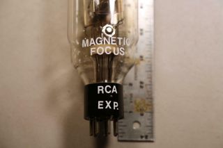 1934 RCA M - 4 MAGNETIC FOCUS EXPERIMENTAL ELECTRON - PHOTO - MULTIPLIER VACUUM TUBE 2