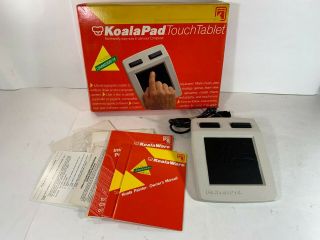 Commodore 64 Koalapad Touch Tablet Cib Complete W/ Box