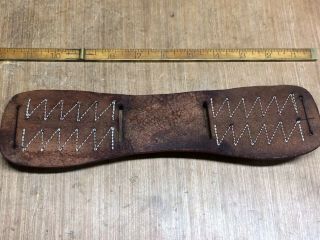Vintage Case XX Leather Ammo Pad For Belts Patent Pending 5
