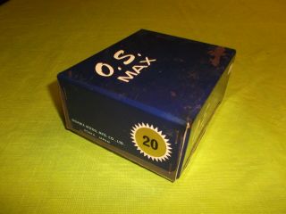 Vintage O.  S.  Max.  20 Glow Engine For C/l Or F/f/
