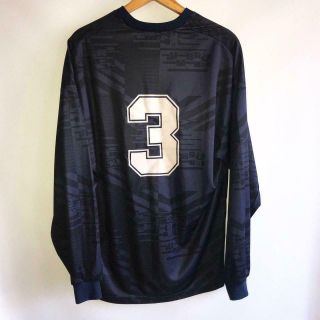 Rare Vintage 90s Umbro Football Shirt Jersey Long Sleeve 3 / Size Xl