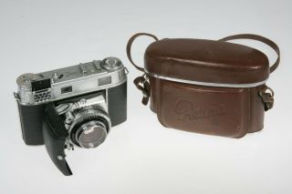 Vintage Kodak Retina Iiic Type 021 L 35mm Film Rangefinder Camera Meter