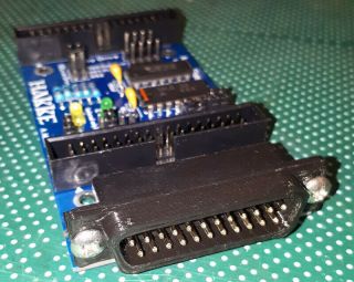 Amiga Floppy Drive Adapter for internal / external connection - assembled - V2.  9 3