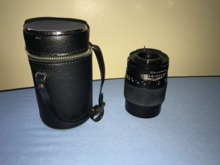 Vintage Auto Chinon 1:2.  8 F=135mm Camera Lens With Lens Case Not