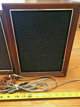 Vintage Panasonic RE - 7800 Speaker with RE 7070 SPEAKER Wood Box 2