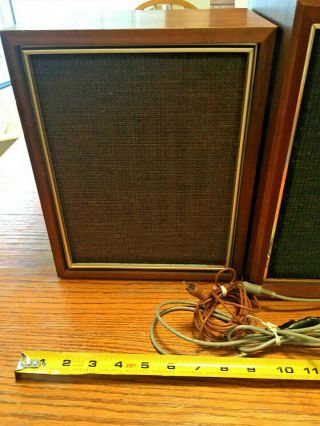 Vintage Panasonic RE - 7800 Speaker with RE 7070 SPEAKER Wood Box 3