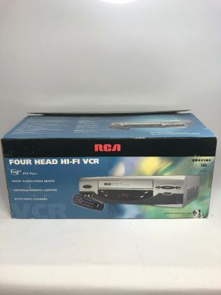 Rca Vr651hf Vhs Vcr With Remote Brand