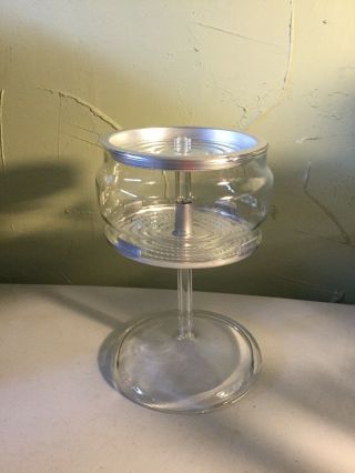 Vintage Pyrex Flameware 9 Cup Glass Percolator Coffee Pot Stem Pump 7759 - B