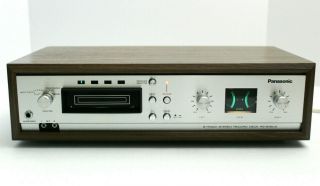 Panasonic Rs - 806us Stereo 8 Track Tape Deck.   (universal Voltage)