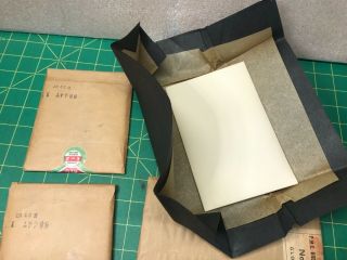 Vtg 1920’s Eastman Kodak Company Sensitized Paper 4 packs 4
