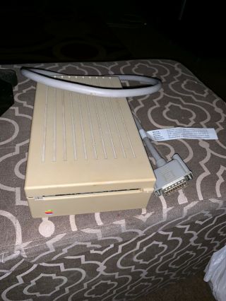 Apple Macintosh Computer External 3.  5” Floppy Drive,  A9m0106,