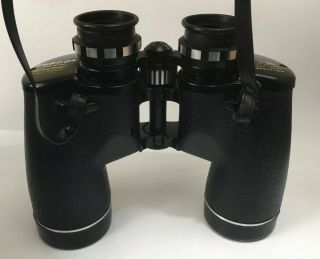 Tasco Vintage International Binoculars No440 Extra Wide Lens 7x50 With Hard Case