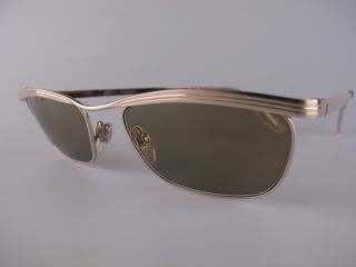 Vintage 60s 1/20 12k Gold Filled Sunglasses Small/medium Made In Germany
