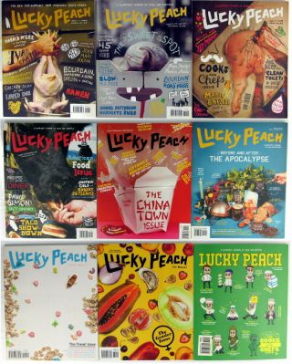 Chris Ying / Lucky Peach Issues 1 - 9 2011