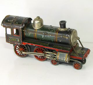 Kbn Karl Bub Nuremberg Prewar O Gauge Toy Clockwork Tin Train Vintage Locomotive