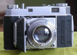 1940s Kodak Retina Ii F2 Xenon Type 011 35 Mm Rangefinder Folding Camera Germany
