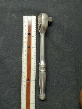 Vintage Snap On Sf710 1/2 " Drive Ratchet 7 1/2 " Long