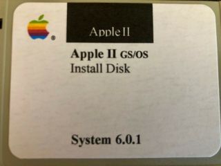Apple II GS/OS System 6.  0.  1 - 6 Disk Set - Apple IIgs Computers 3