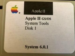 Apple II GS/OS System 6.  0.  1 - 6 Disk Set - Apple IIgs Computers 4