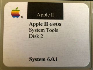 Apple II GS/OS System 6.  0.  1 - 6 Disk Set - Apple IIgs Computers 5