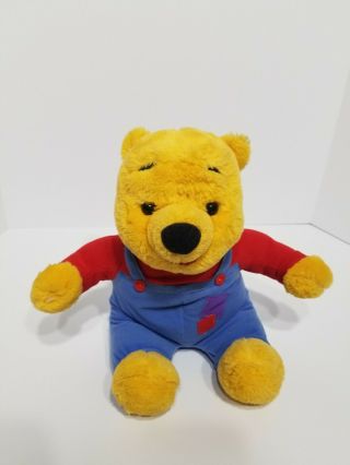 Winnie The Pooh Bear Talking Plush 1997 Nose Wiggles Vintage Stuffed Animal Toy