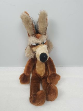 Vintage 1971 Plush Stuffie Wile E Coyote Warner Bros Mighty Star 18 