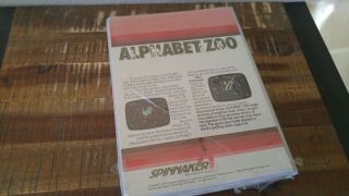 Tandy Alphabet Zoo Software 26 - 3170 for Tandy Computers RARE 4