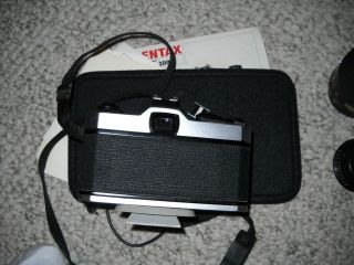 Pentex K1000 Camera and accessories 7
