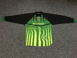 Manchester United Vintage 96/97/98 Home Shirt Umbro Sharp Xl
