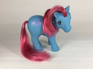 My Little Pony Vintage G1 Italian Italy Magenta - Haired Bowtie