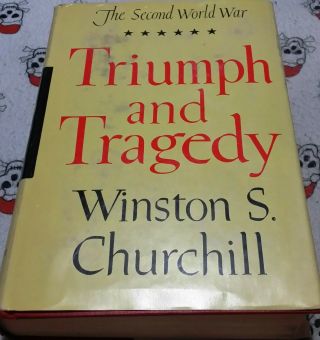 Triumph And Tragedy By Winston S.  Churchill,  The Second World War Series