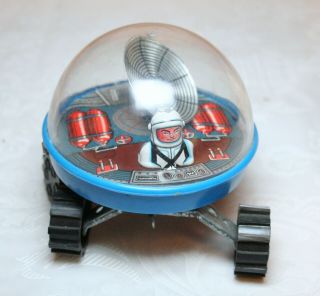 Vtg Yone Wind Up Toy Space Lunar Rover Japan