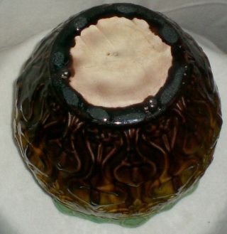 Vintage Art Pottery Blended Glaze Jardiniere 5