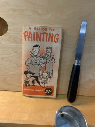 Vintage Grumbacher Oil Paint Box 1950’s 2