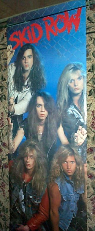 Skid Row Giant Vintage Poster In