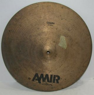 Vintage Amir By Zildjian Crash Cymbal 18 Inch
