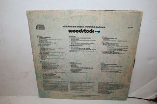 Woodstock Vinyl Record Album Vintage LP Cotillion 3 Set SD 3 - 500 2