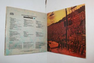 Woodstock Vinyl Record Album Vintage LP Cotillion 3 Set SD 3 - 500 4