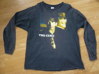 The Cure Vintage 1990s Long Sleeve T - Shirt Xl Robert Smith Ice Cream Goth Rock